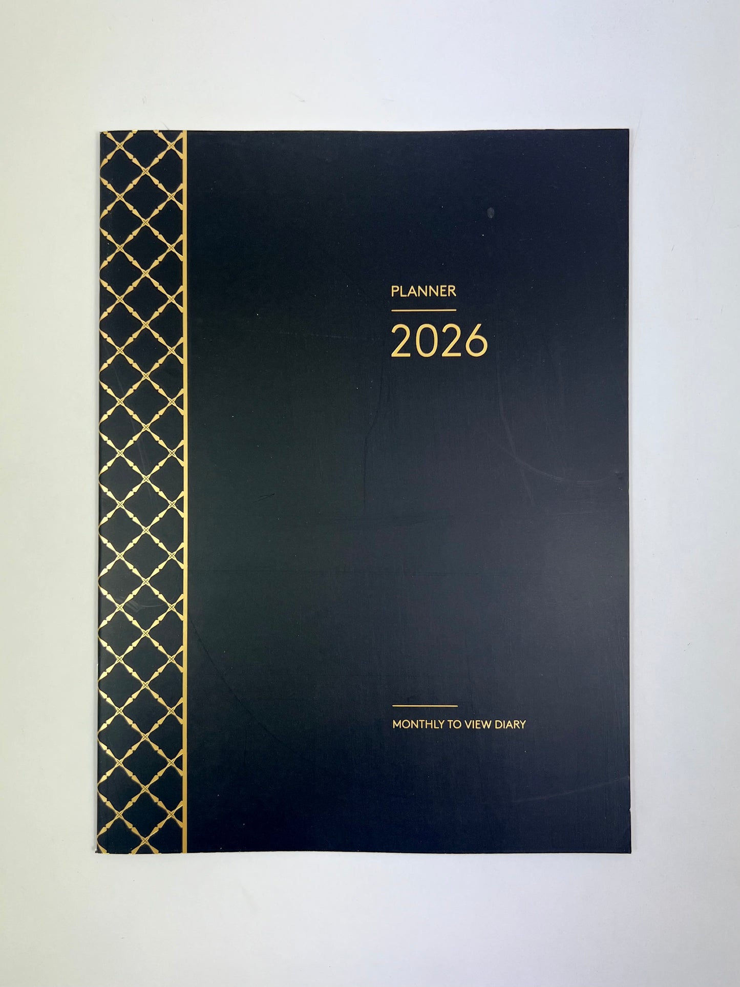2026 Monthly Planner - Black