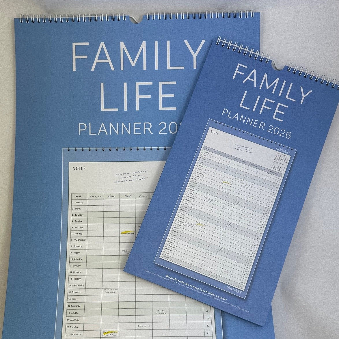 2026 Family Wall Planners