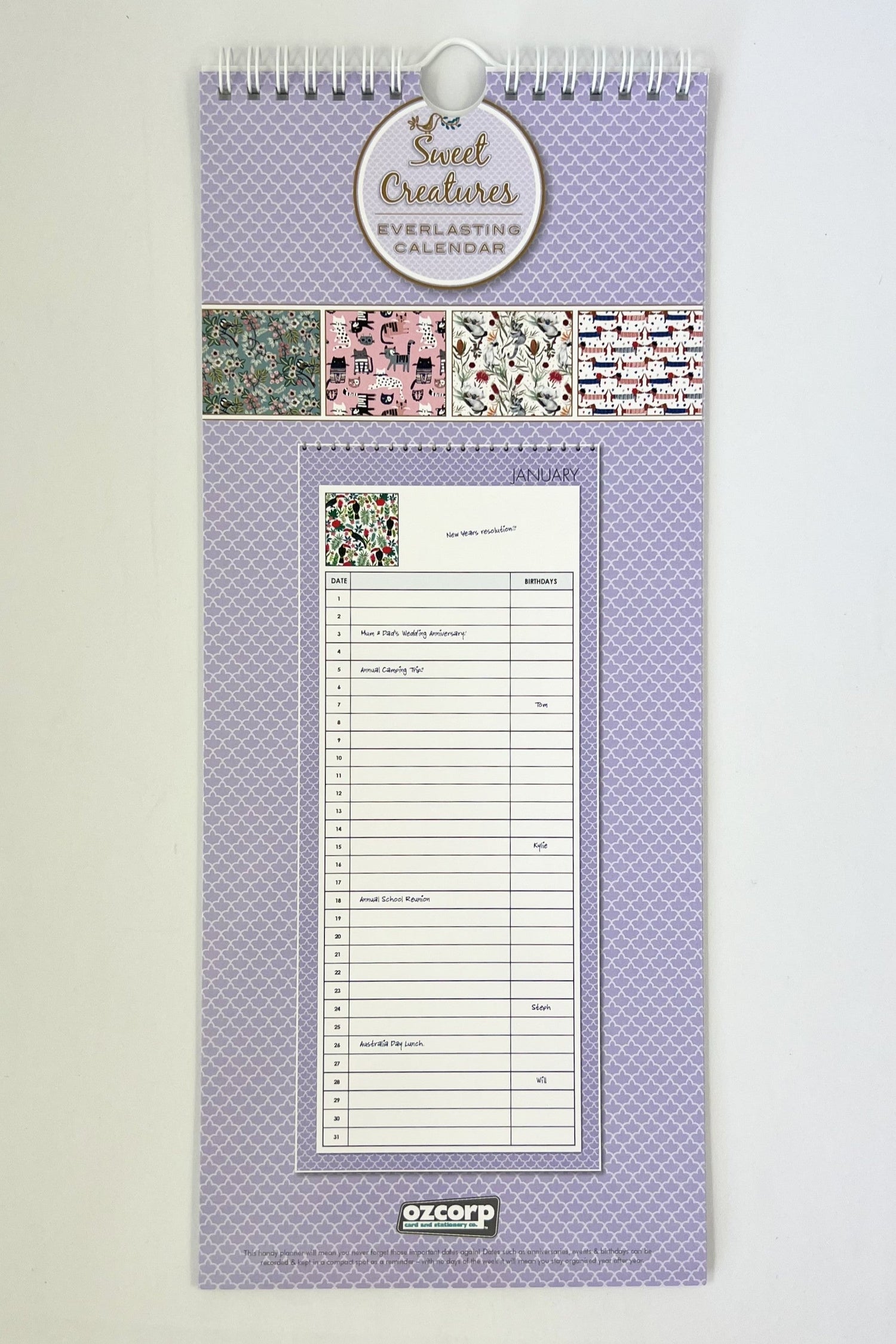 2026 Everlasting Calendars