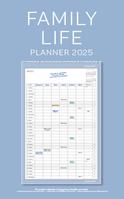 2025 Family Planner 'Family Life'